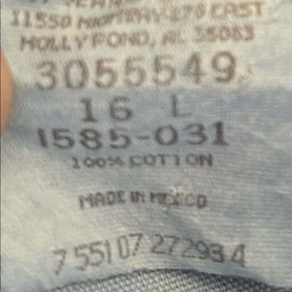 Lee Jeans 16L Blue - Picture 5 of 6